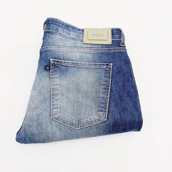 Forum Igor Denim Jeans Faded Wash Med Blue SZ42 - Picture 6 of 7